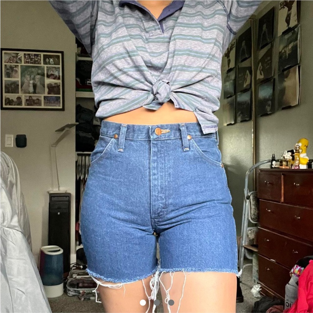 Vintage Wrangler dad shorts